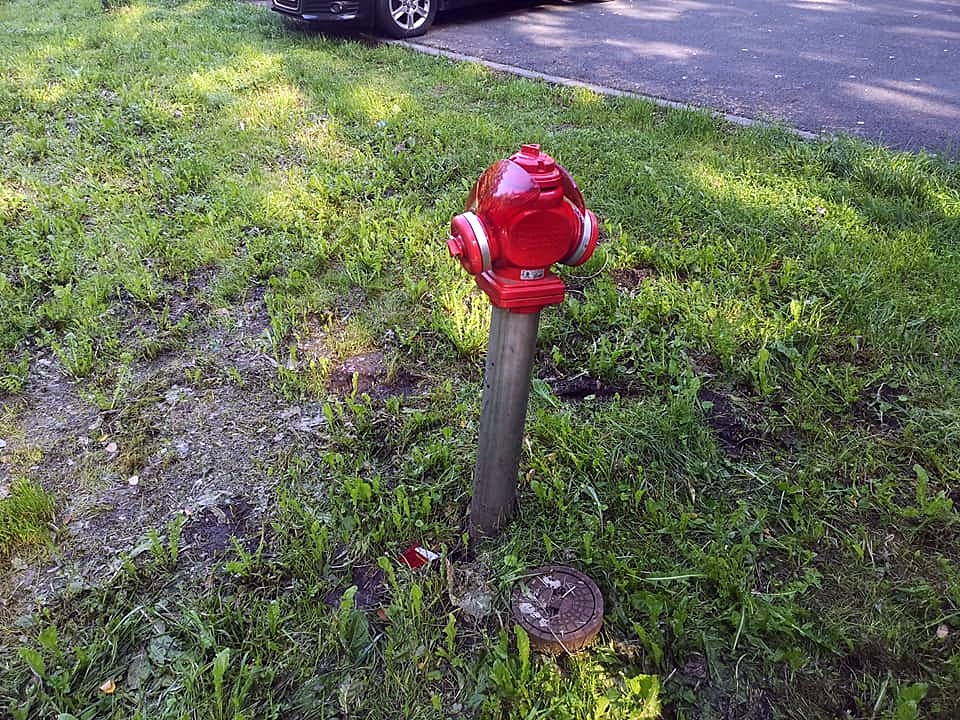 uszkodził hydrant